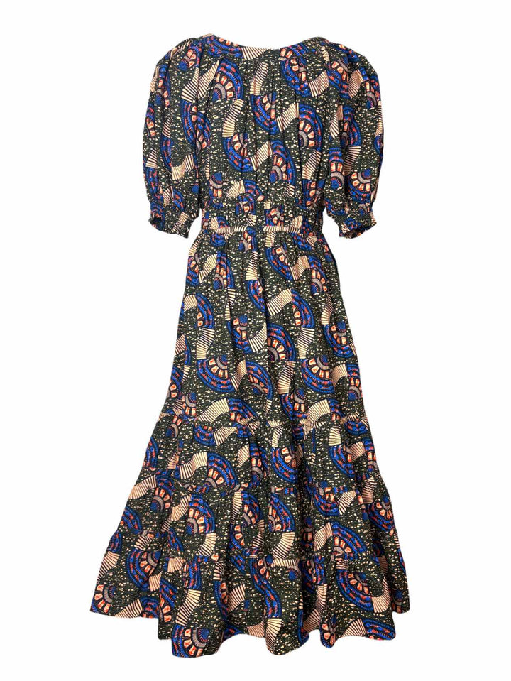 Ulla Johnson Size 10 Printed Cotton  Dress