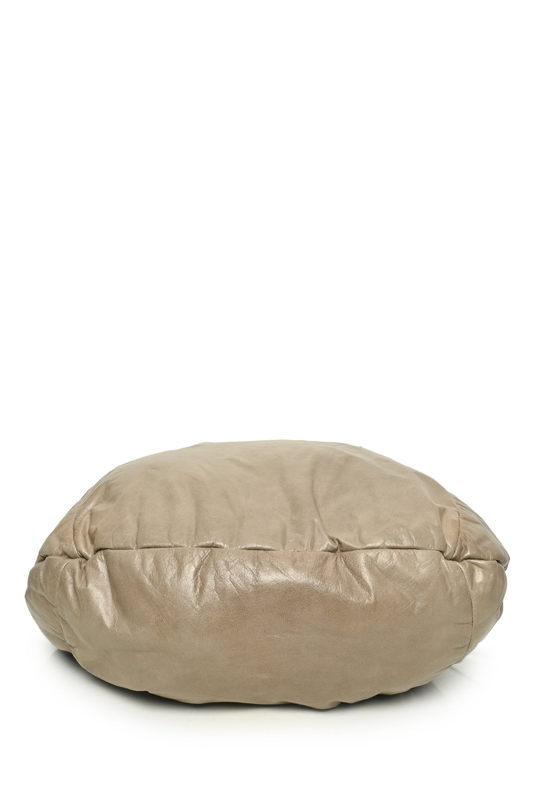 Marni Crinkled Leather Drawstring Hobo Bag