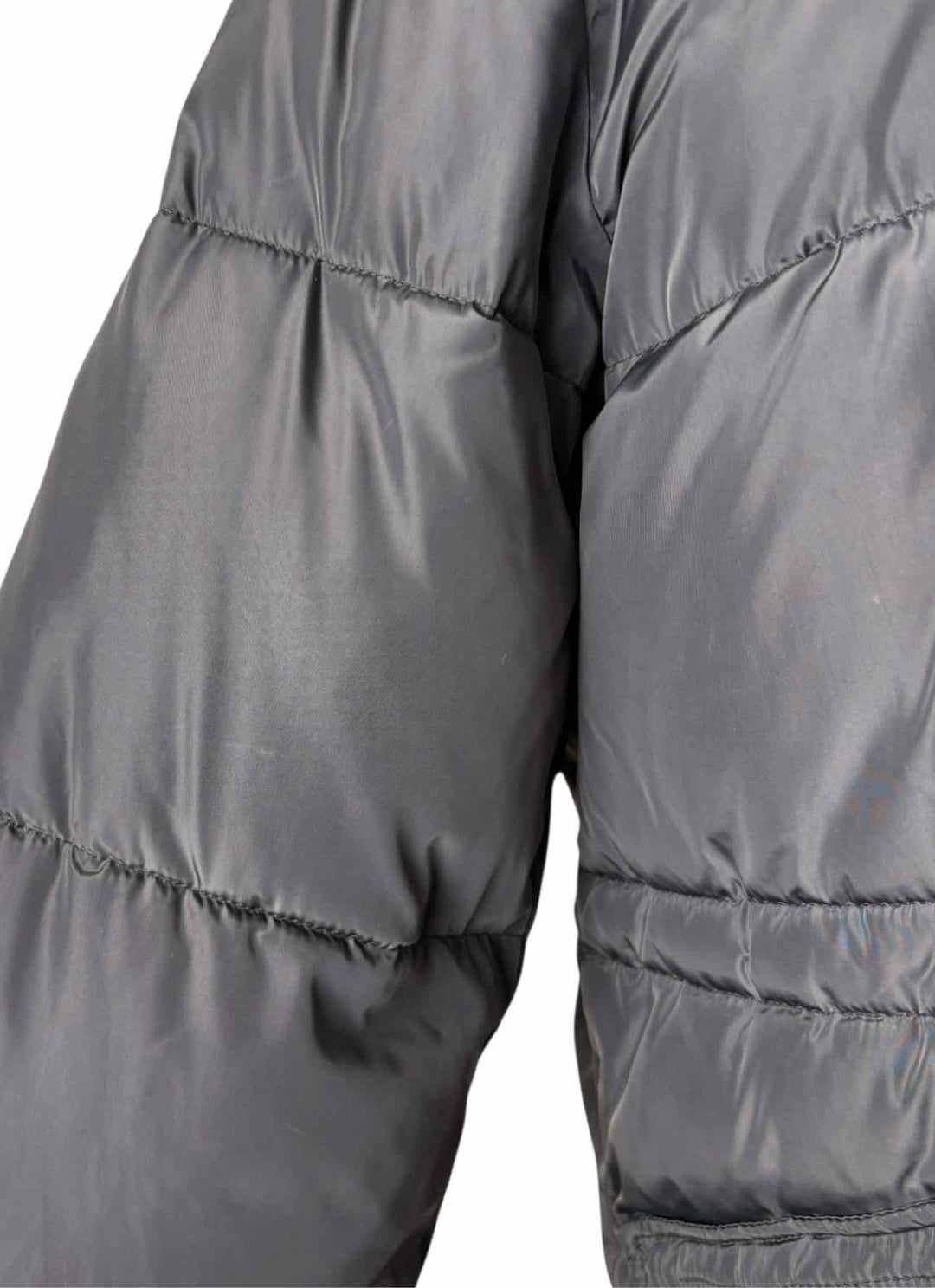 Ganni Size S/M Quilted Poly Coat