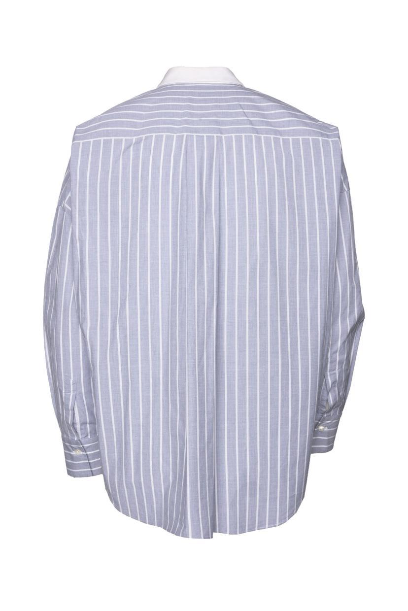 Brunello Cucinelli Size M Striped Blouse w/ Monili Pocket