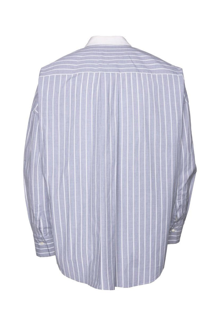 Brunello Cucinelli Size M Striped Blouse w/ Monili Pocket