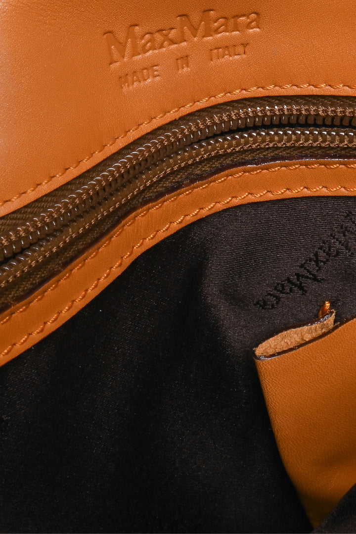 Max Mara Leather Mini Tote