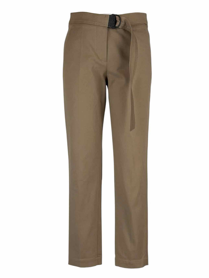 Brunello Cucinelli Size 2 Monili Embellished Cotton Pants