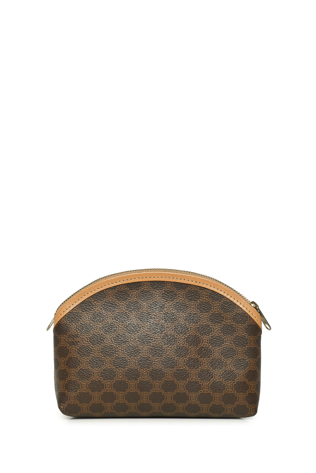 Celine Macadam Coated Canvas Pouch