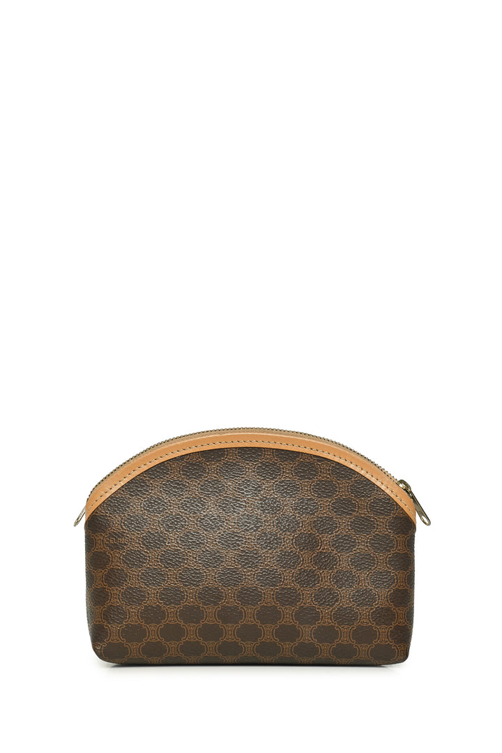 Celine Macadam Coated Canvas Pouch