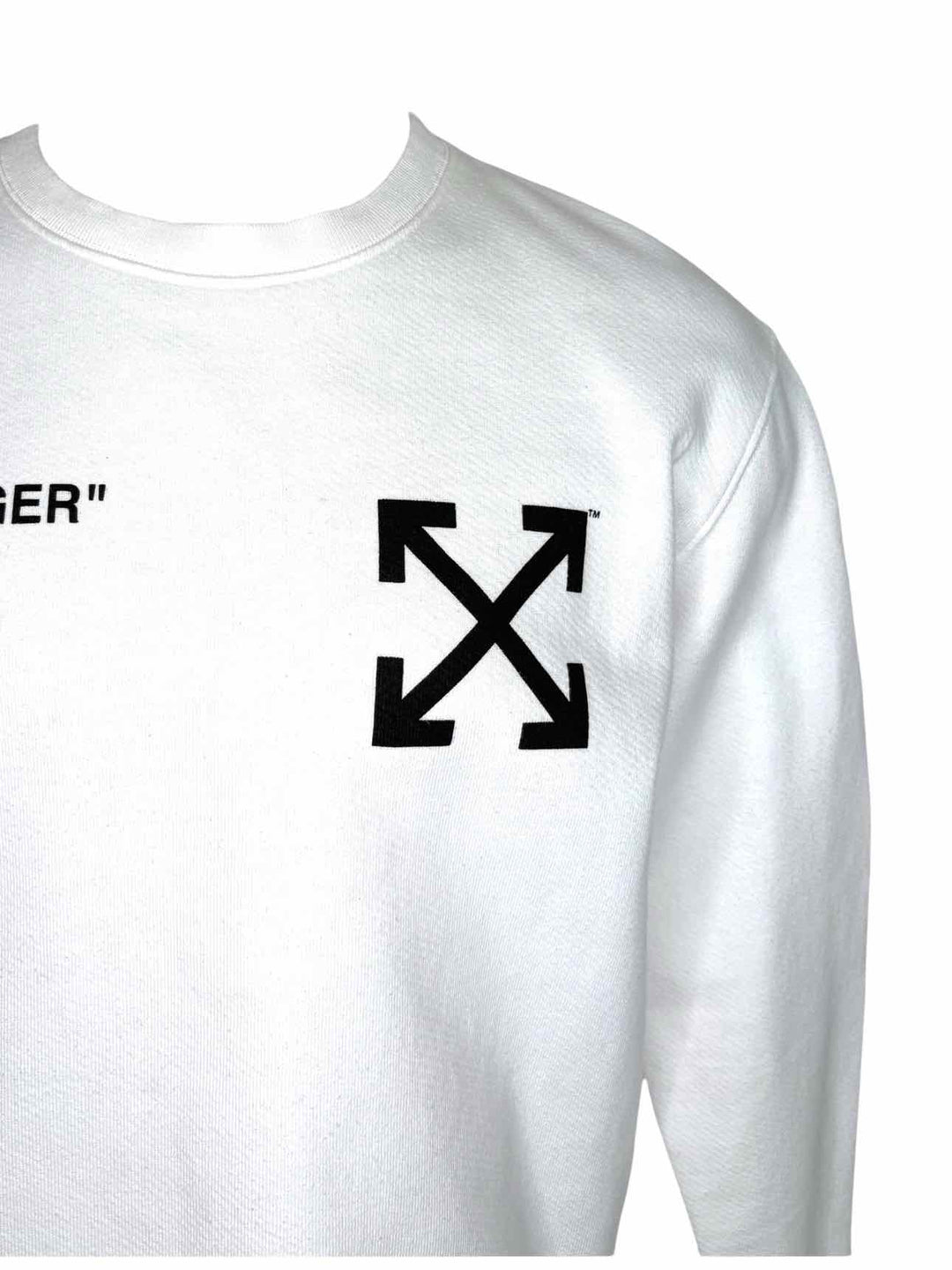 OFF-WHITE "Teenager" Bart Simpson Sweatshirt Size XS Men's Sweater