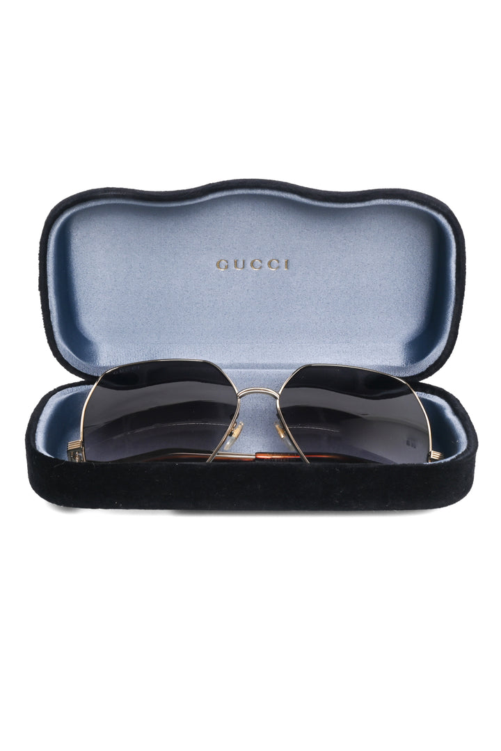 Gucci Oval Sunglasses
