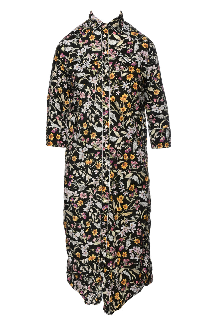 R13 Size S 3/4 Sleeve Cowboy Dress
