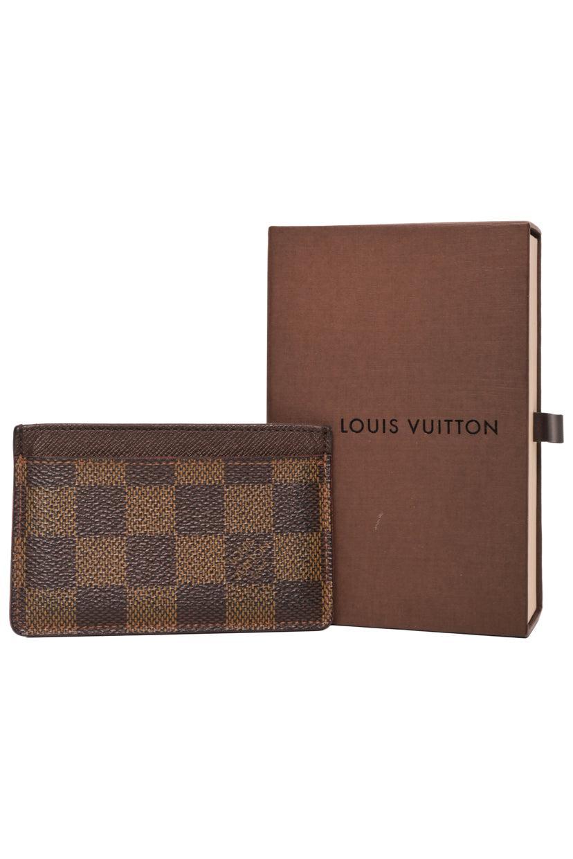 Louis Vuitton 2007 Damier Ebene Card Holder