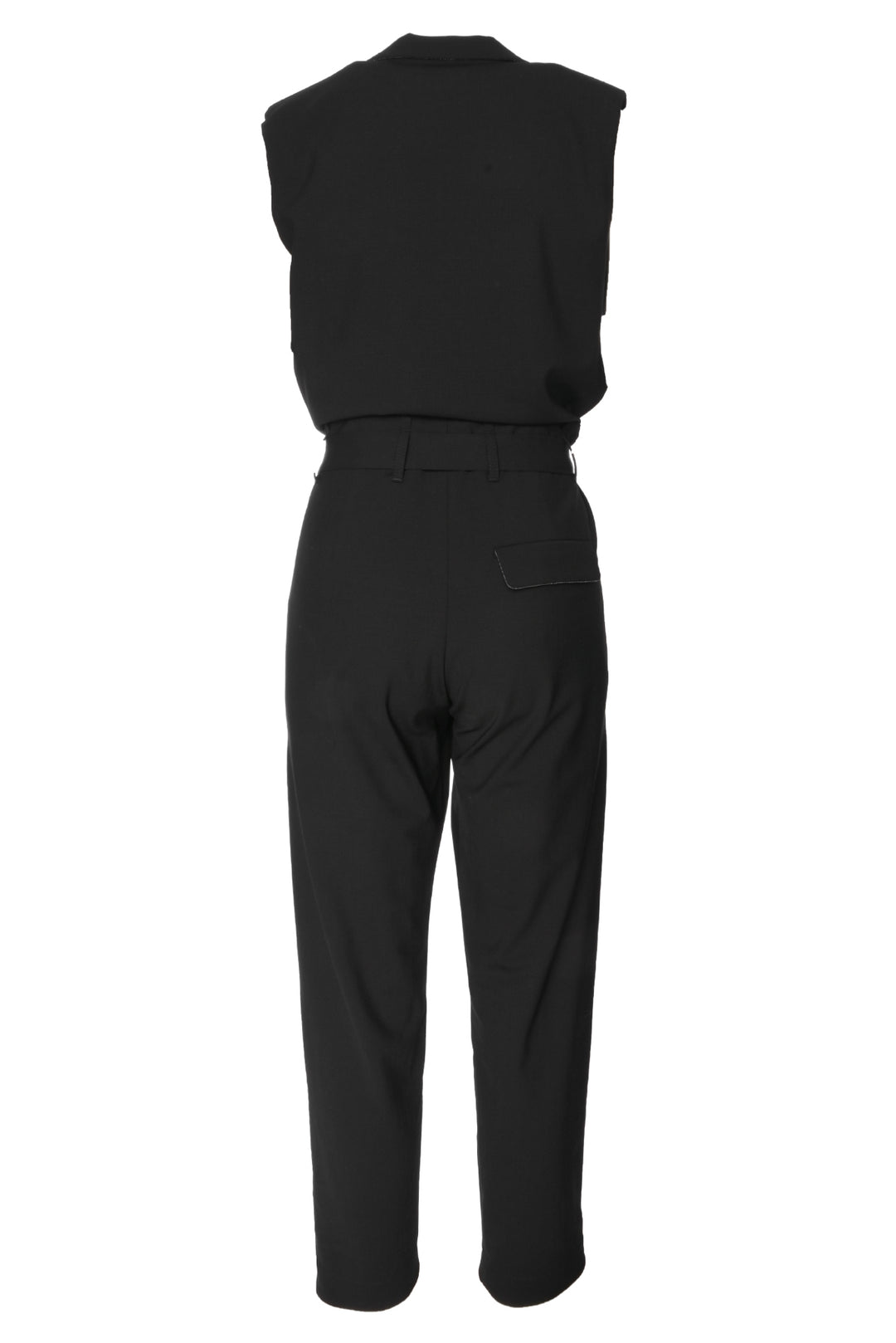 Brunello Cucinelli Size S Monili Beaded Trim Jumpsuit