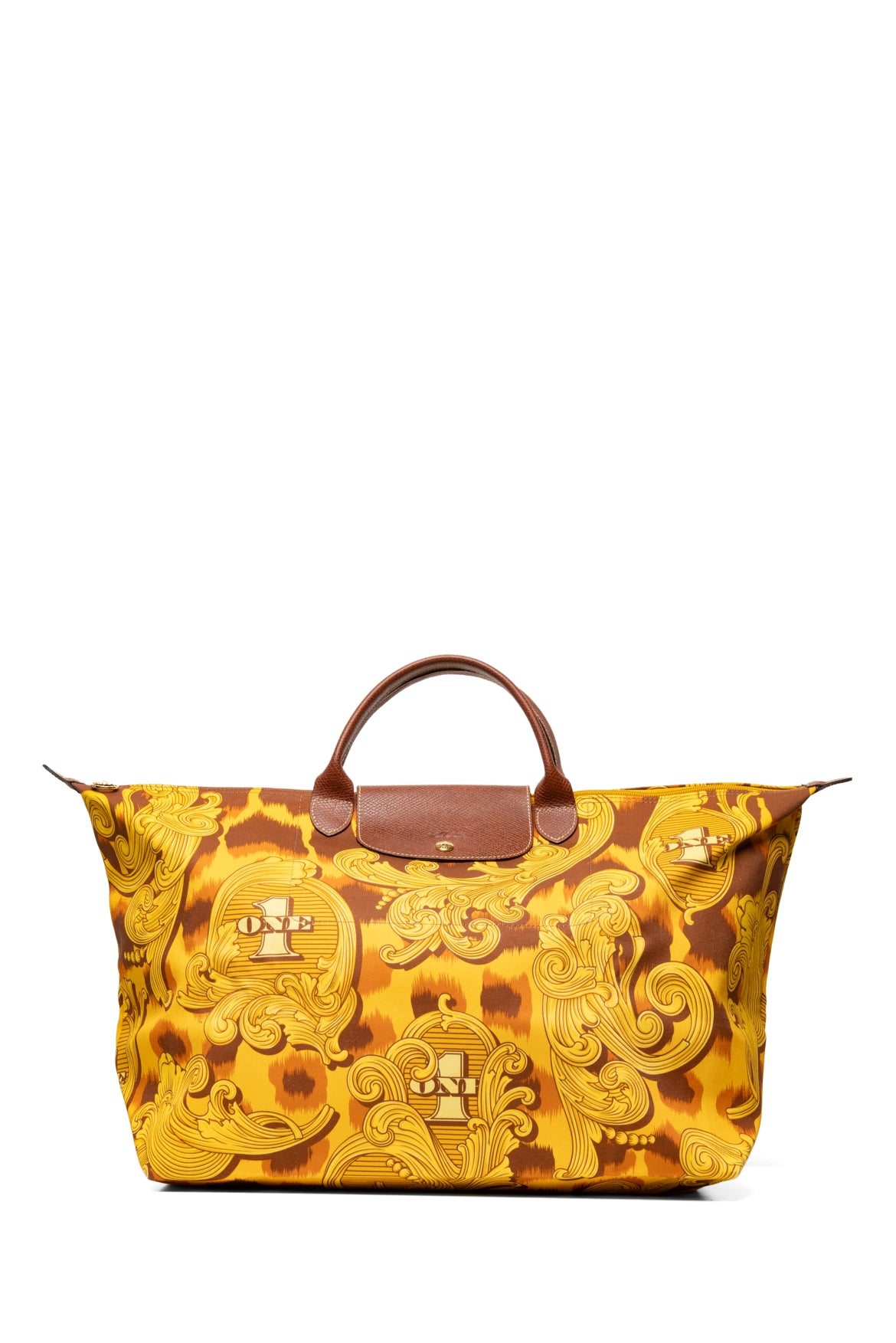 Longchamp x Jeremy Scott S/S 2012 Le Pliage Leopard Flourish