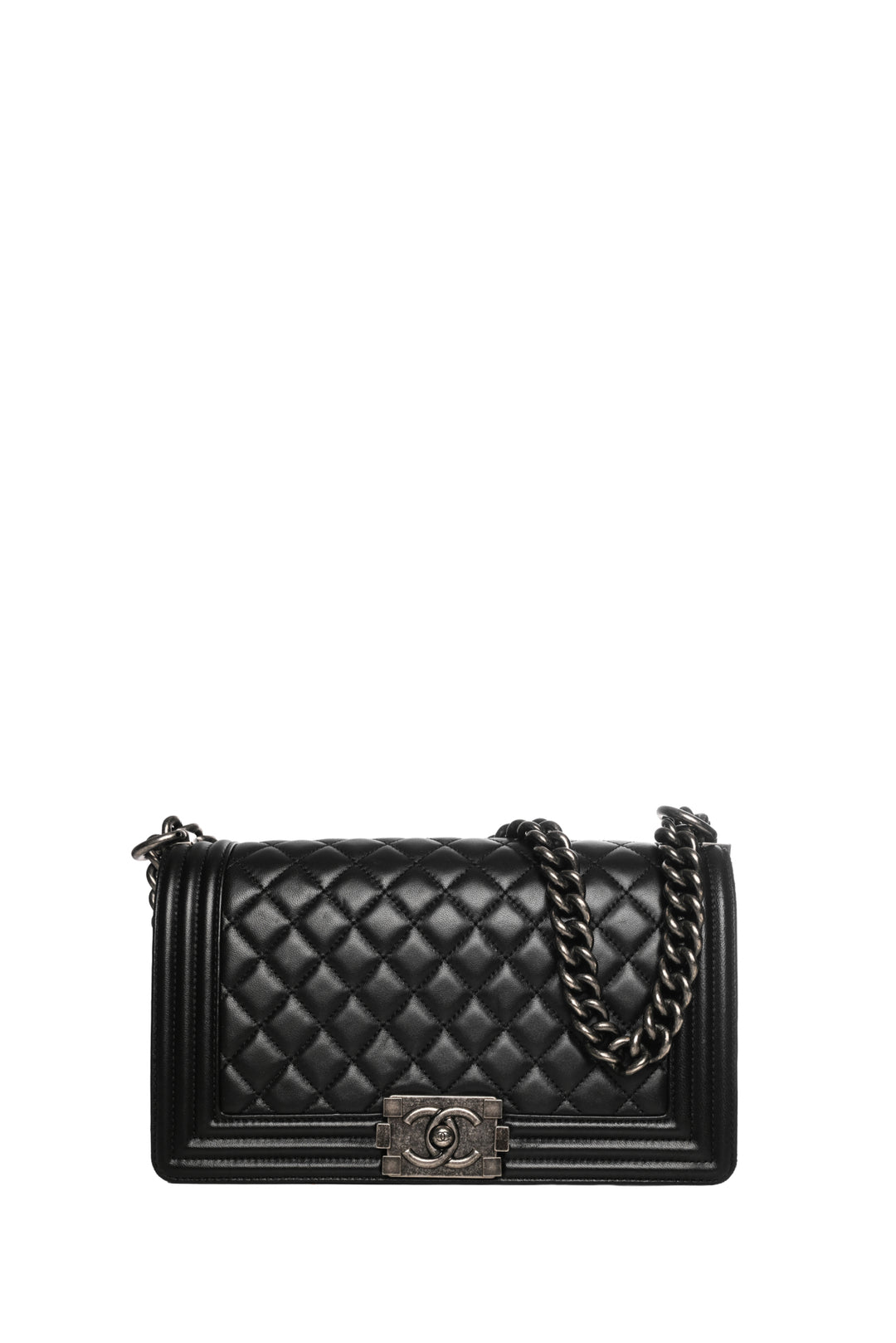 Chanel 2016-2017 Medium Quilted Boy Bag