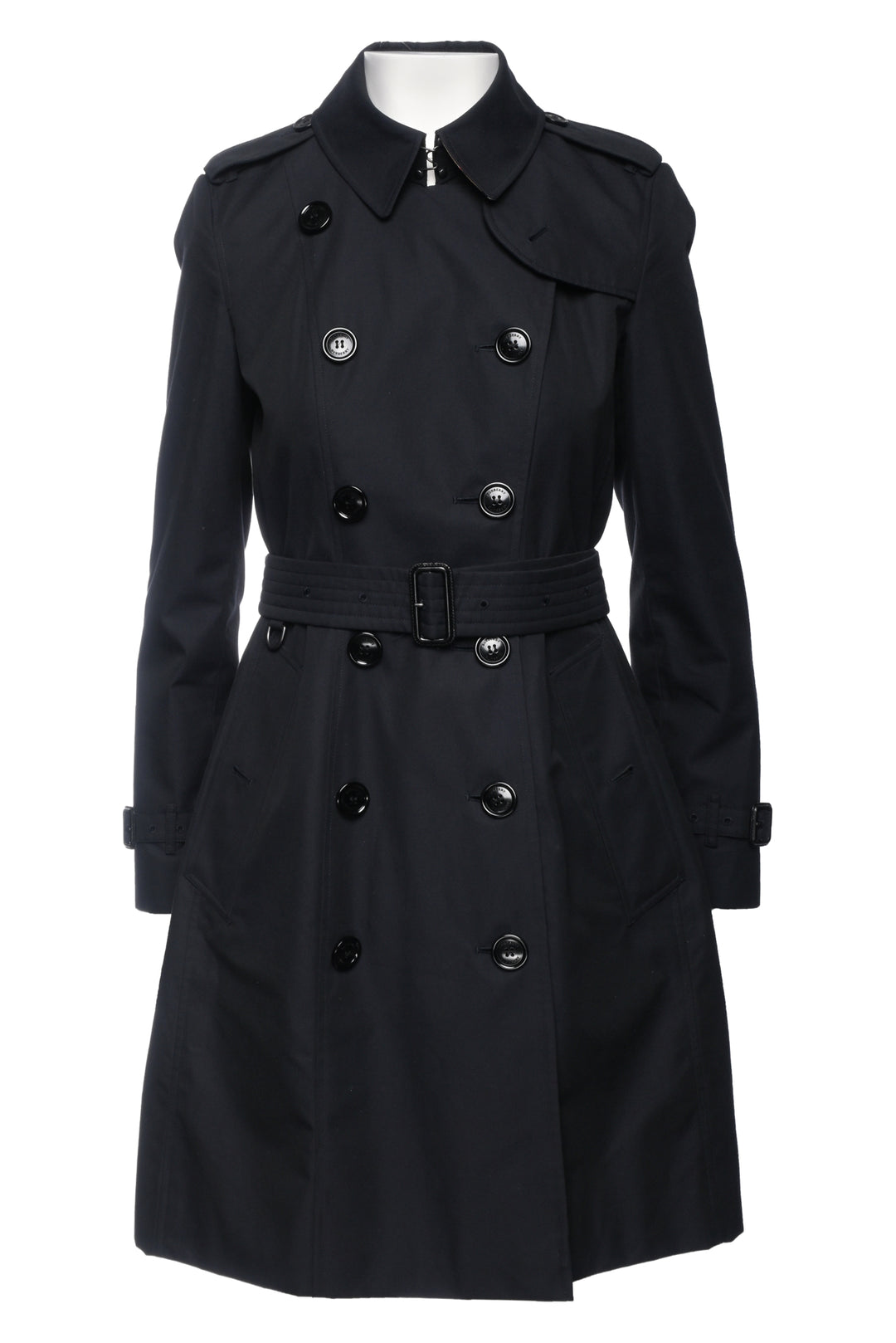 Burberry Size 6 Mid-Length Chelsea Heritage Trench Coat