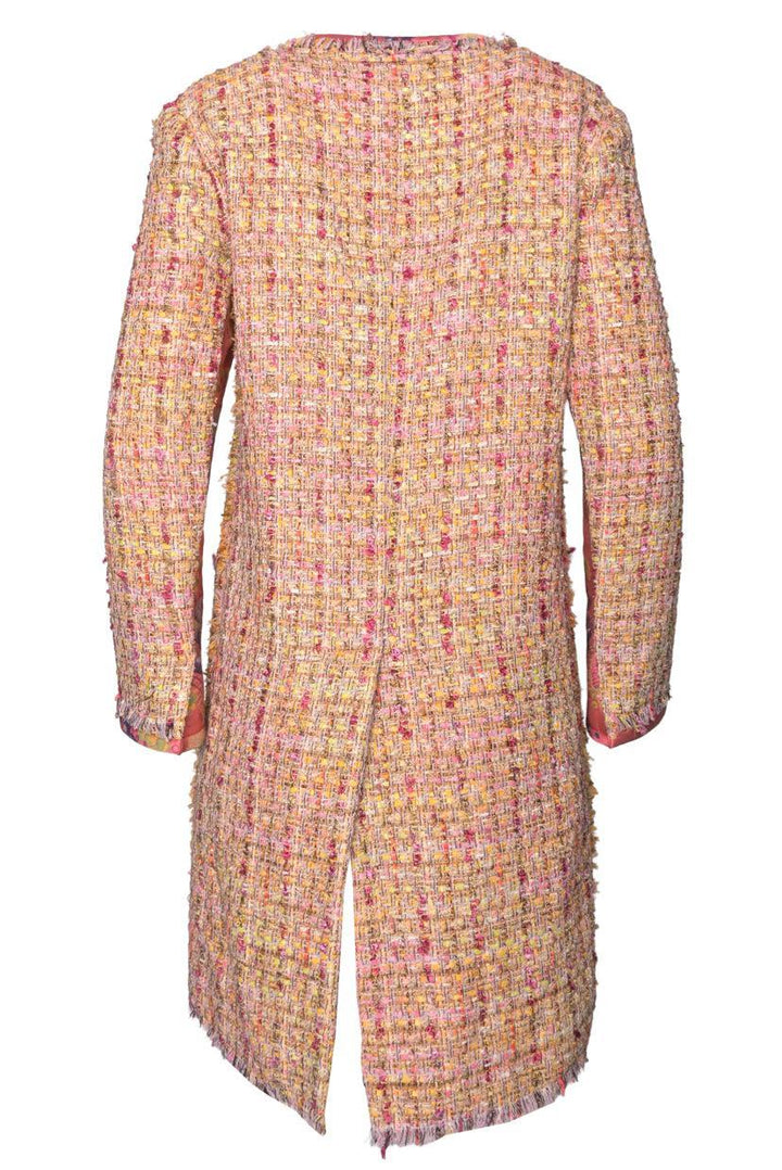 Etro Size 42 Tweed Coat
