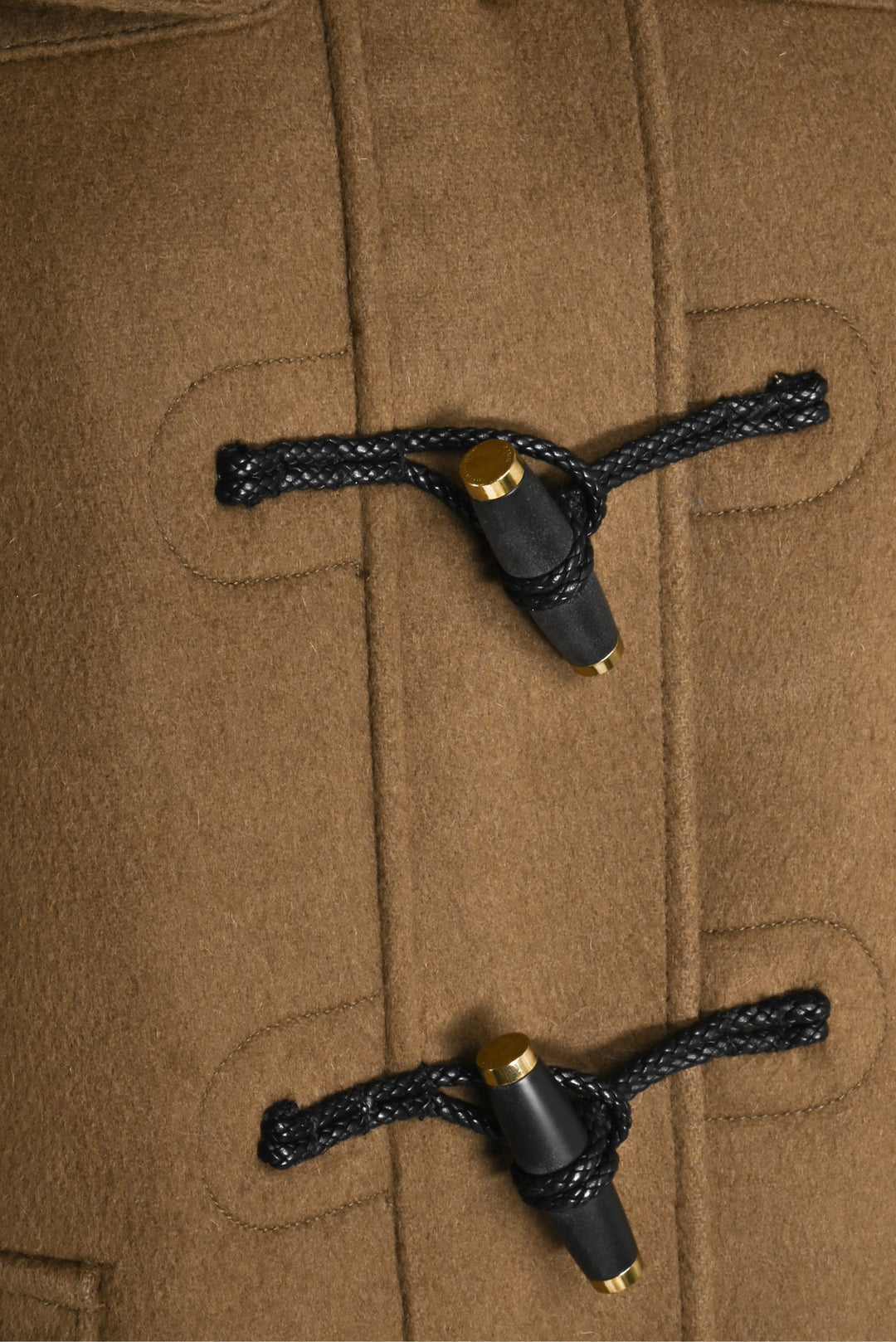 Burberry Brit Size 8 Wool Toggle Clasp Peacoat
