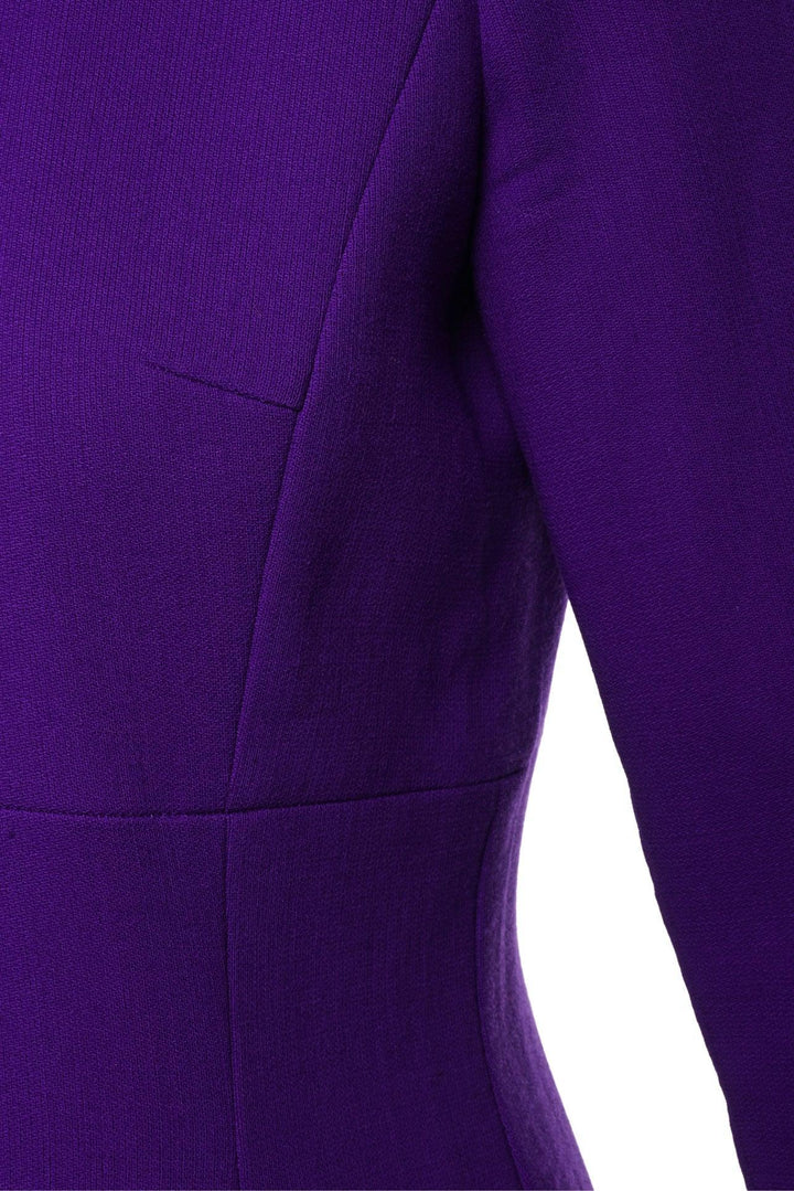 Escada Size 8 Wool Midi Dress