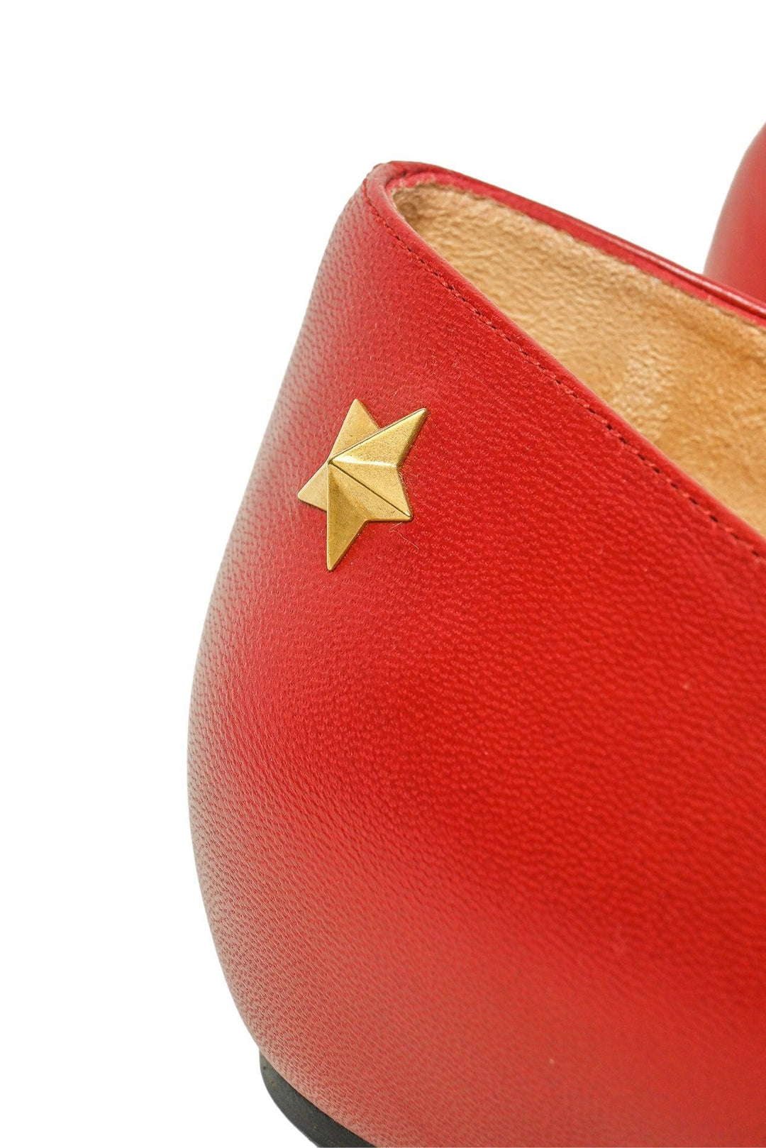 Gucci Size 38 Web Bow Ballet Flats