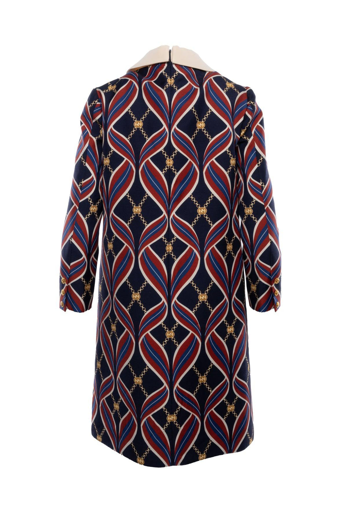 Gucci Size 38 2019 Printed Collared Dress