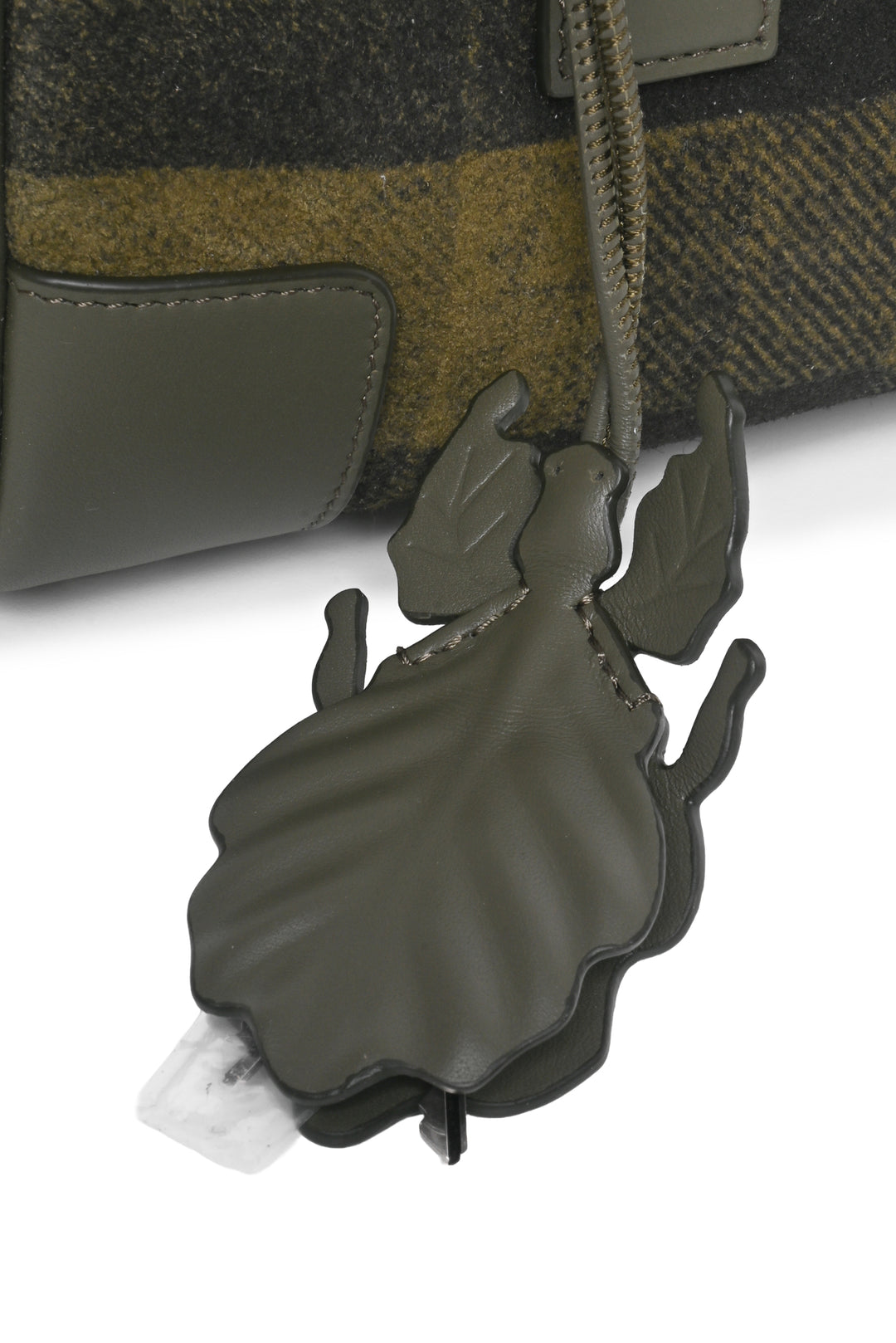 Loewe 2025 Amazona 23 Tartan Shoulder Bag