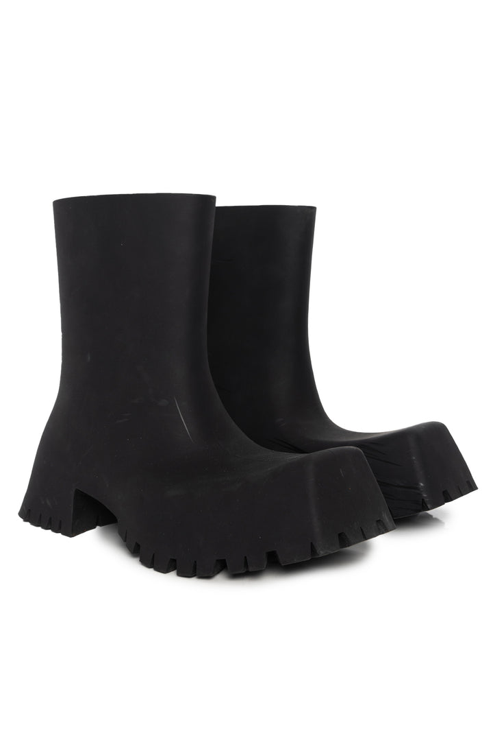 Balenciaga Size 7 Trooper Rubber Boots