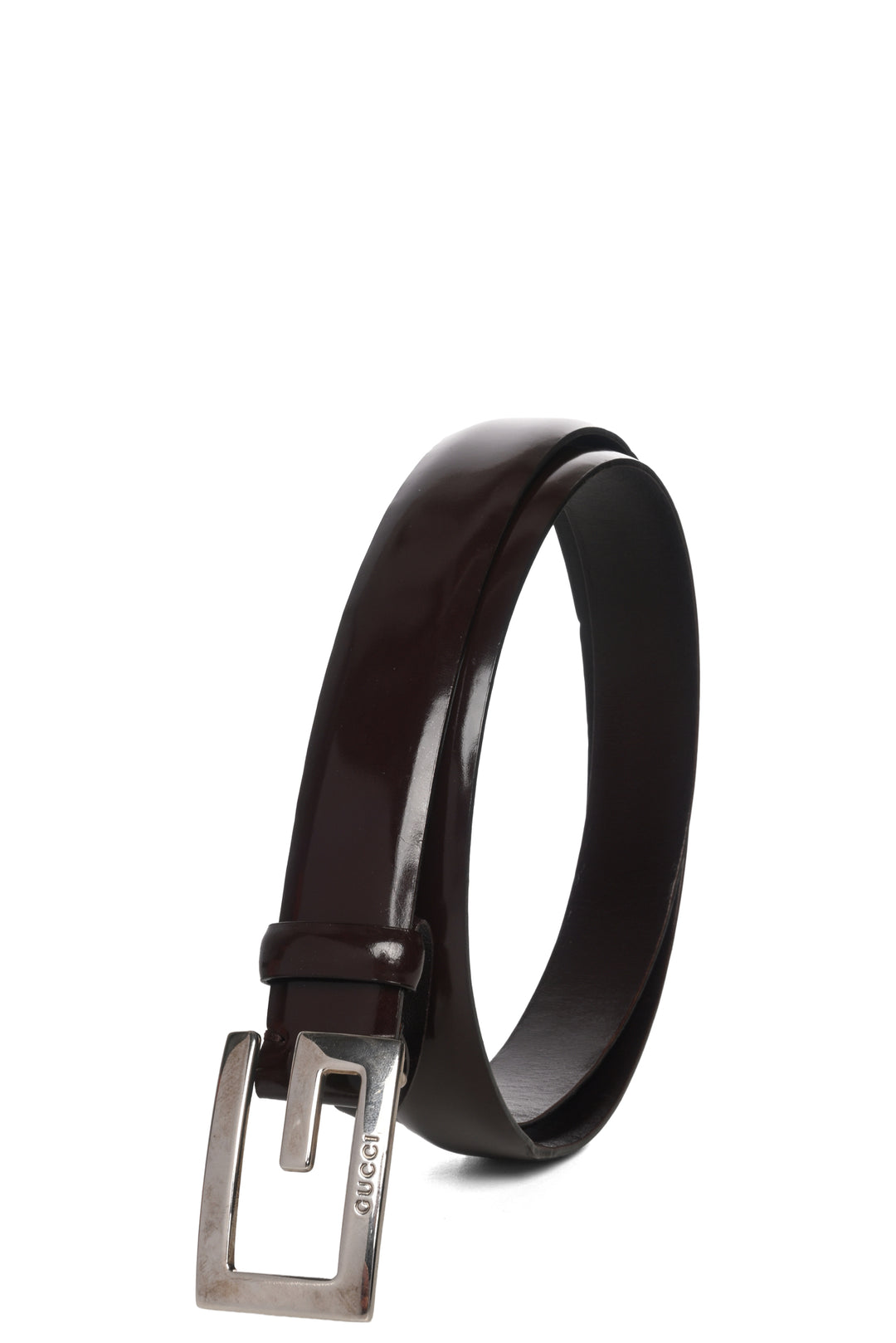 Gucci Size 36 Vintage Leather G Buckle Belt
