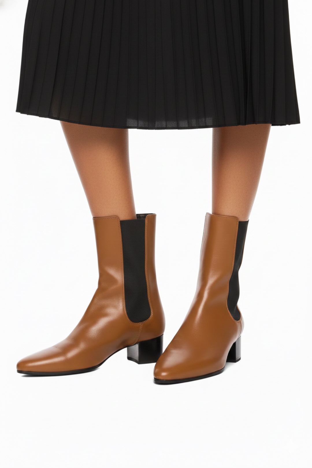 The Row Size 36.5 British Leather Chelsea Ankle Boots