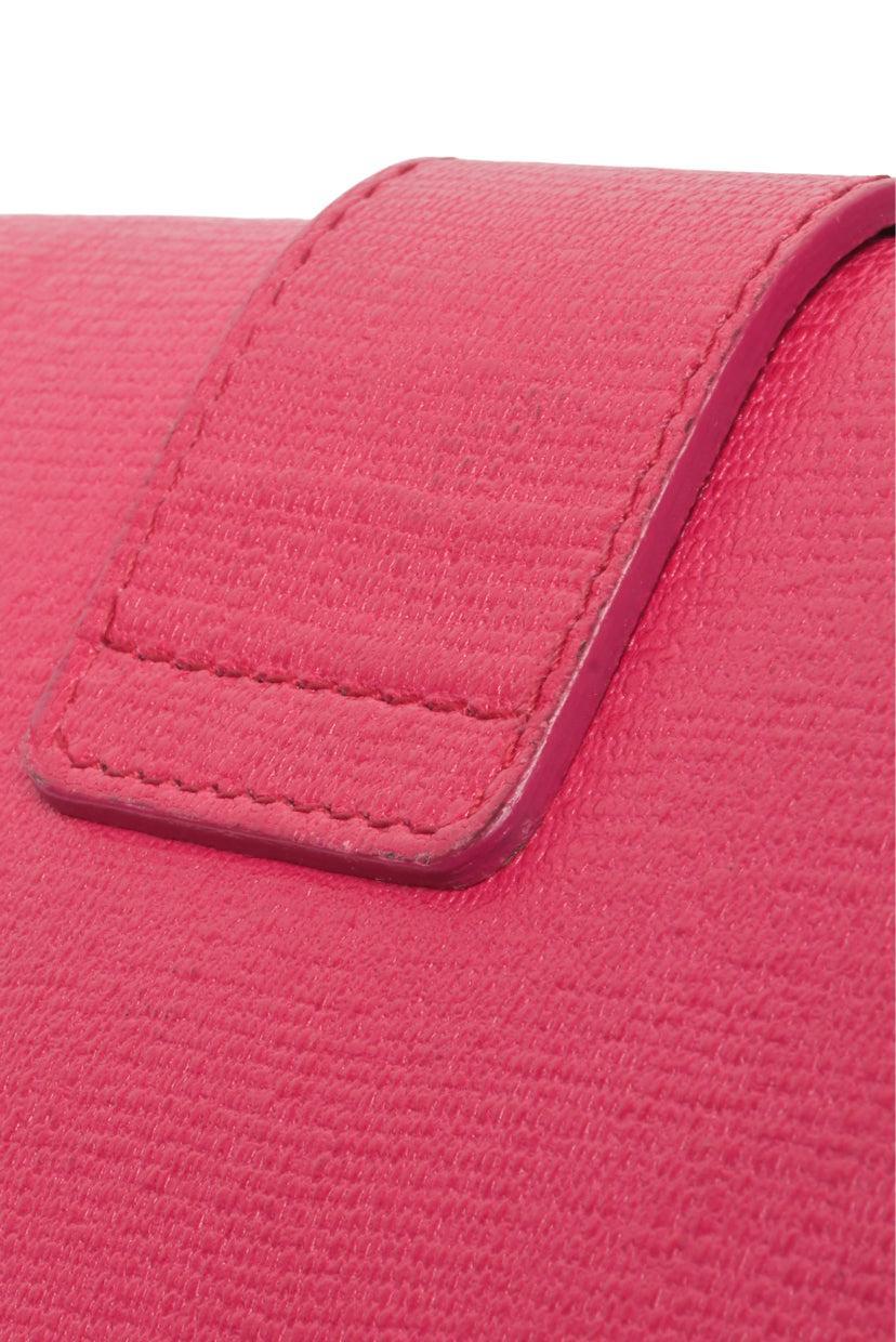 Saint Laurent Coated Canvas Y Ligne Clutch