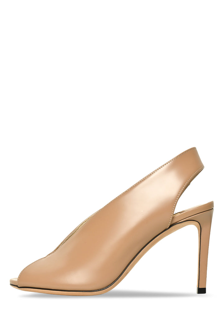 Jimmy Choo Size 37 Shar 85 Peep Toe Sandals