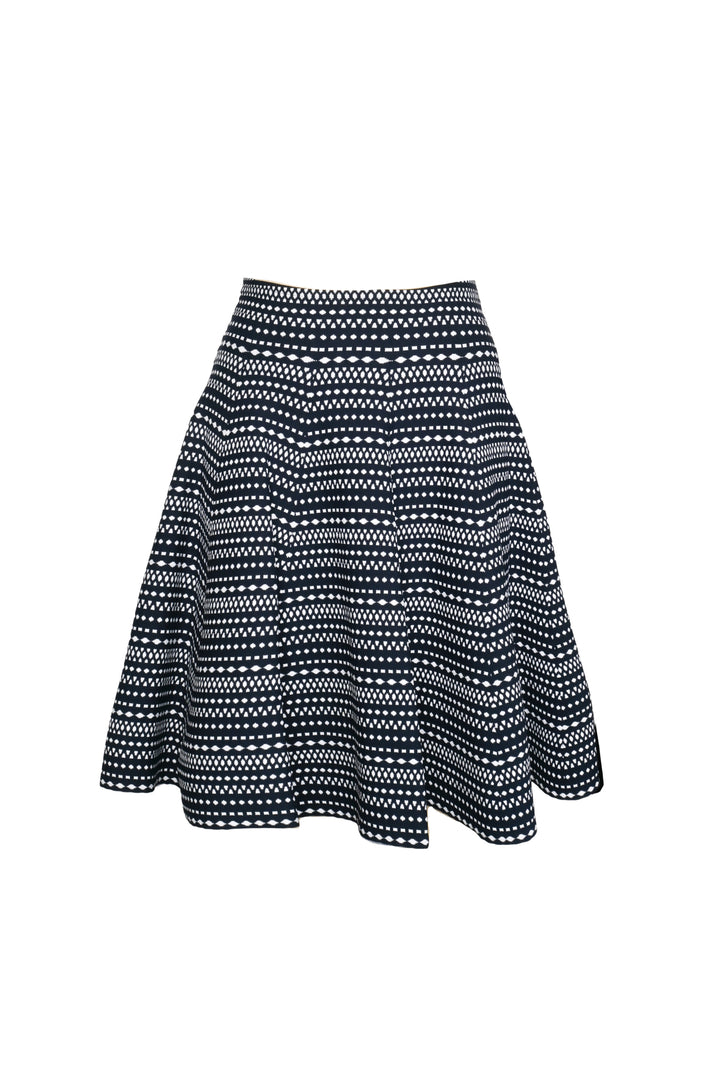 Alaia Size 10 Printed Mini Skirt