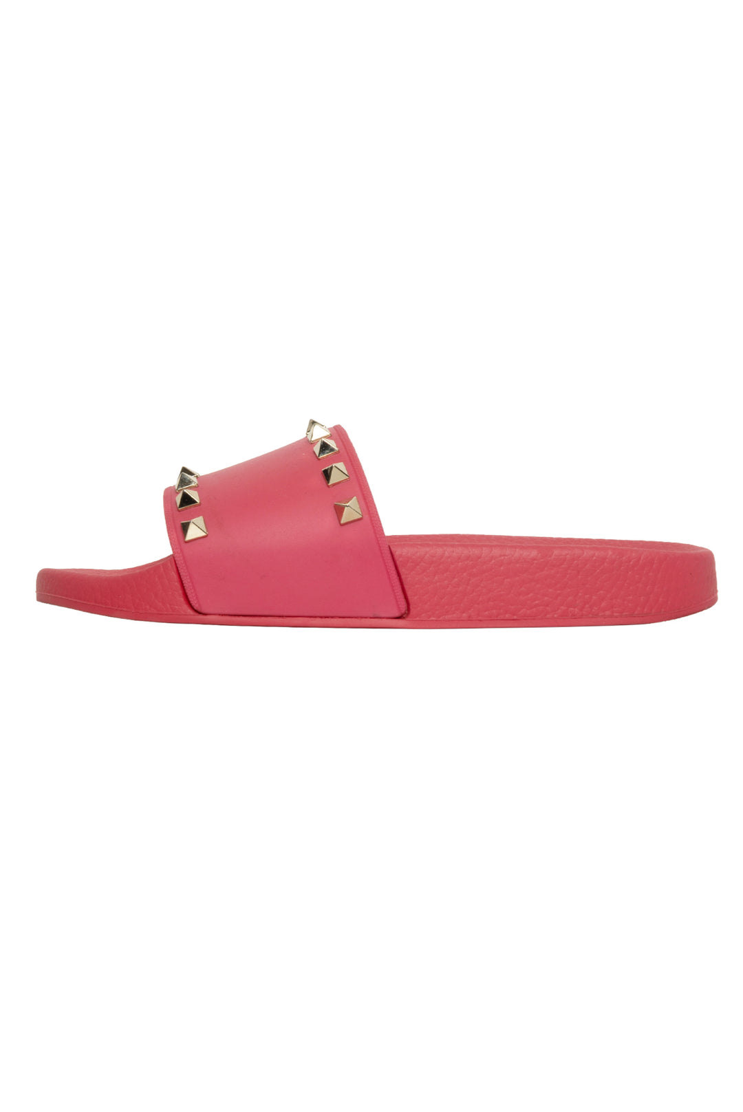 Valentino Size 37 Rockstud Pool Slide Sandals