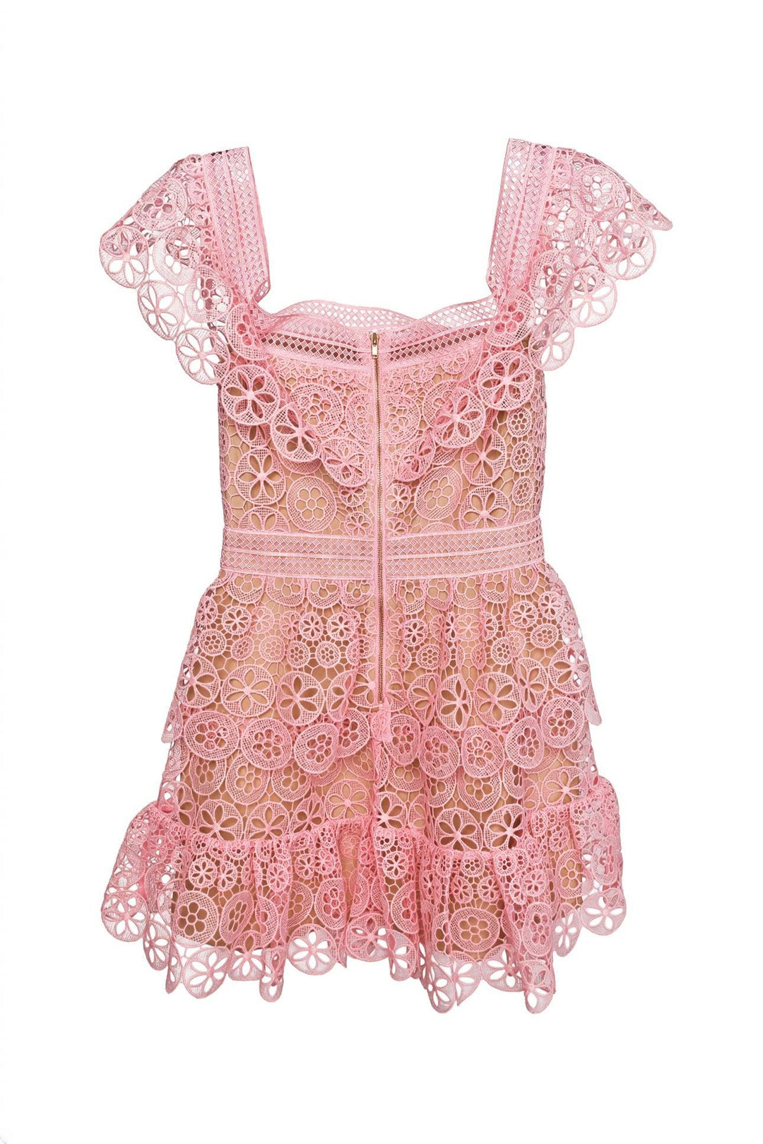 Self Portrait Size 2 Off the Shoulder Tiered Dress