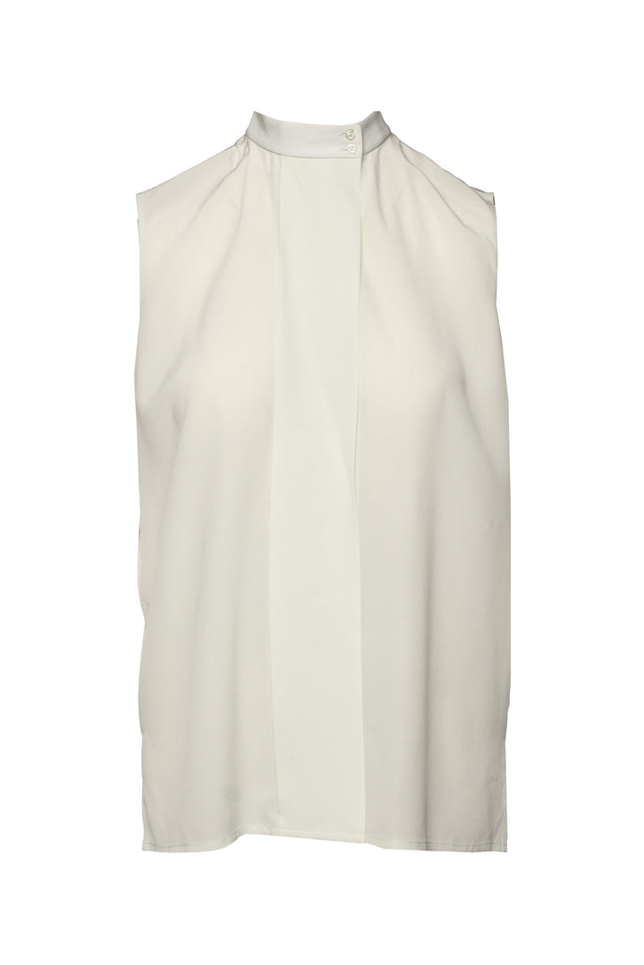The Row Size 6 Sleeton Silk Sleeveless Blouse