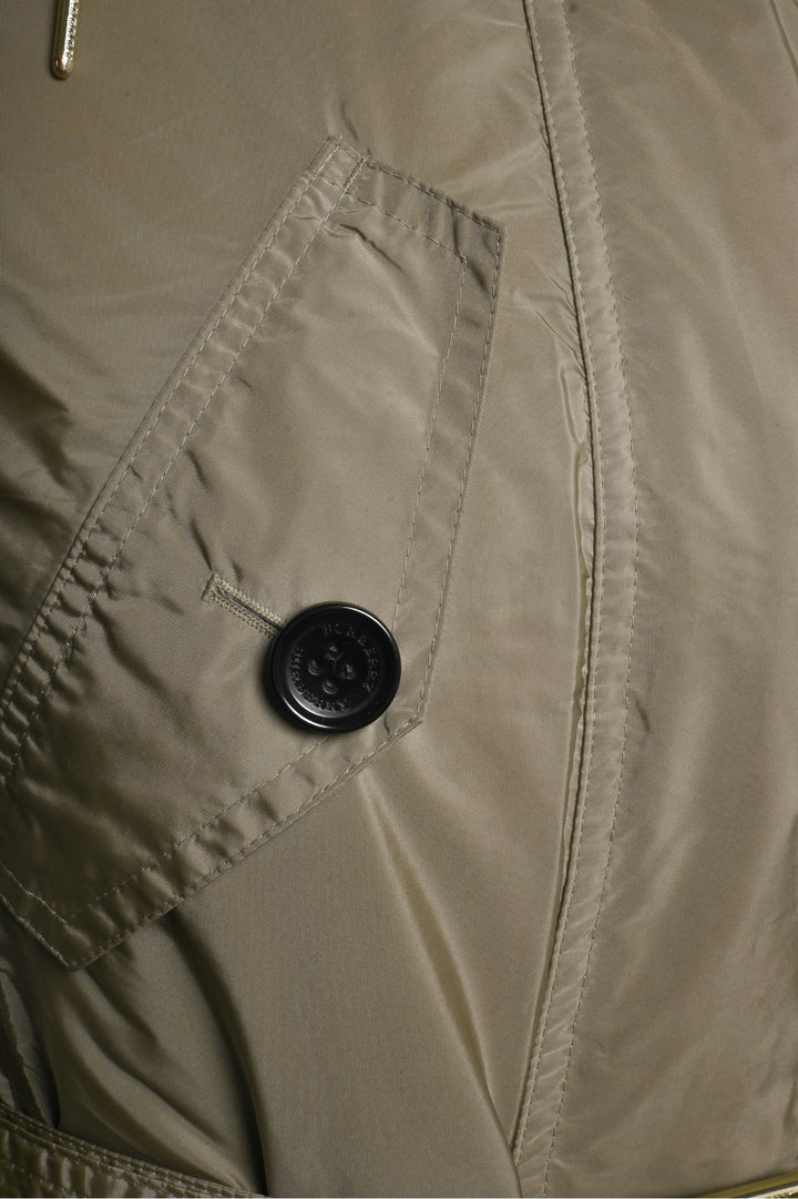 Burberry Size 2 3 in 1 Belted Trench Coat