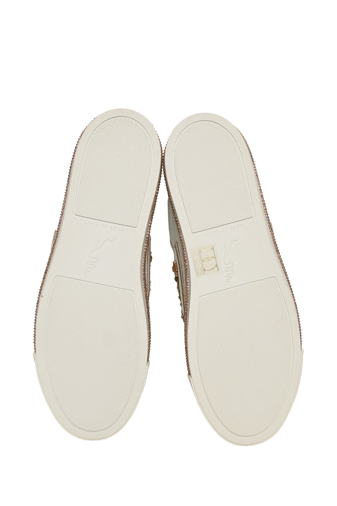 Rene Caovilla Size 38 Jewel-Embellished Sneaker