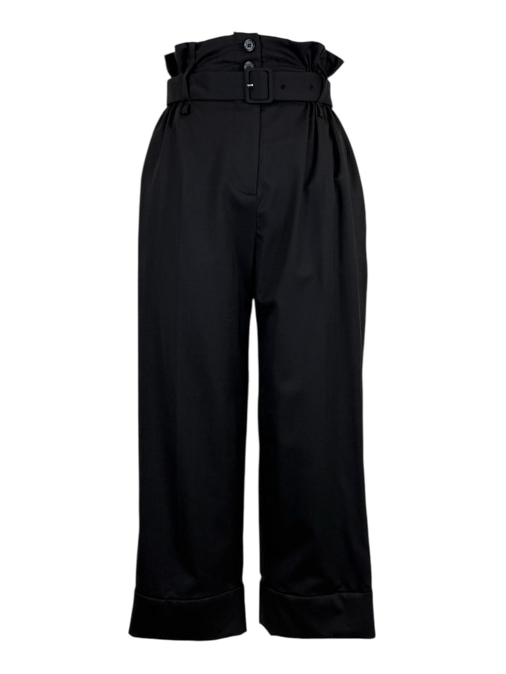 Simone Rocha Size 4 Belted High Rise Cropped Pants