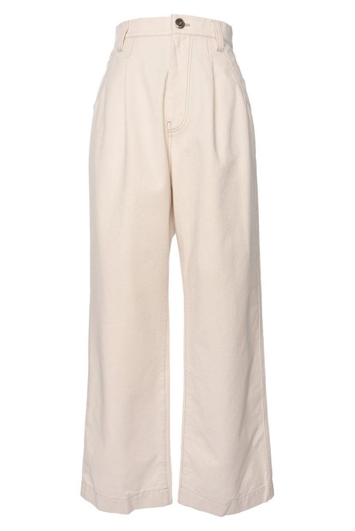 Brunello Cucinelli Size 4 Pleated Baggy Jeans