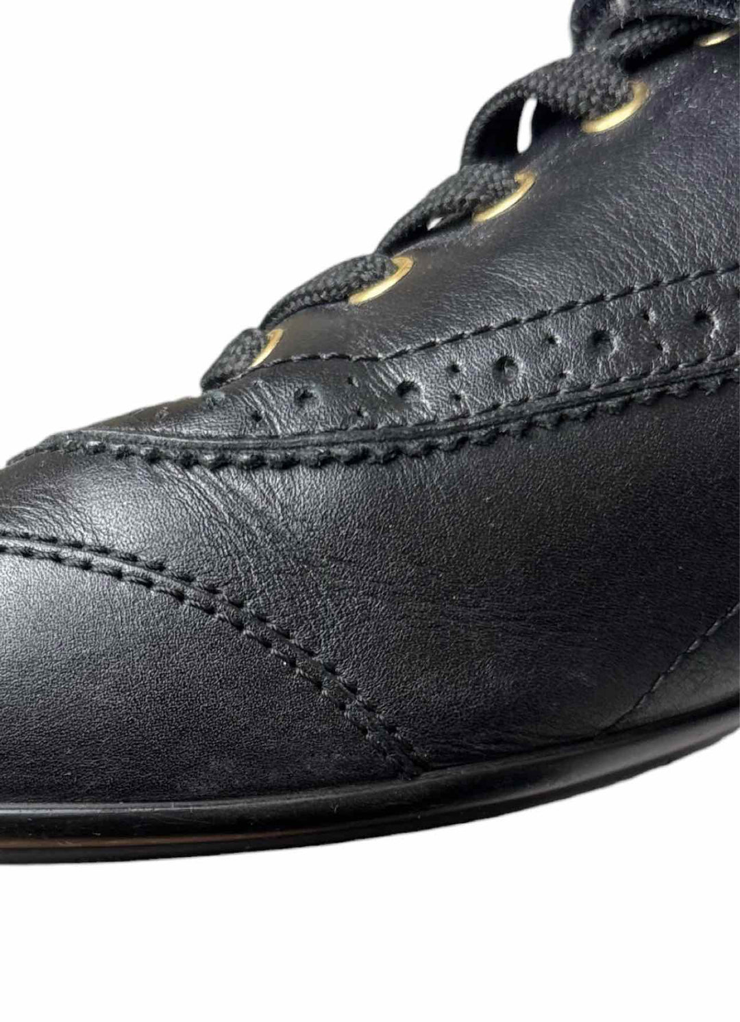 Louis Vuitton Size 38 Leather Brogue Sneaker