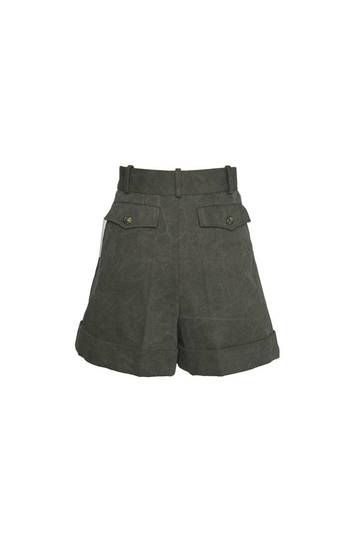 Chanel Size 34 2017 'Cuba' Collection High Waisted Shorts