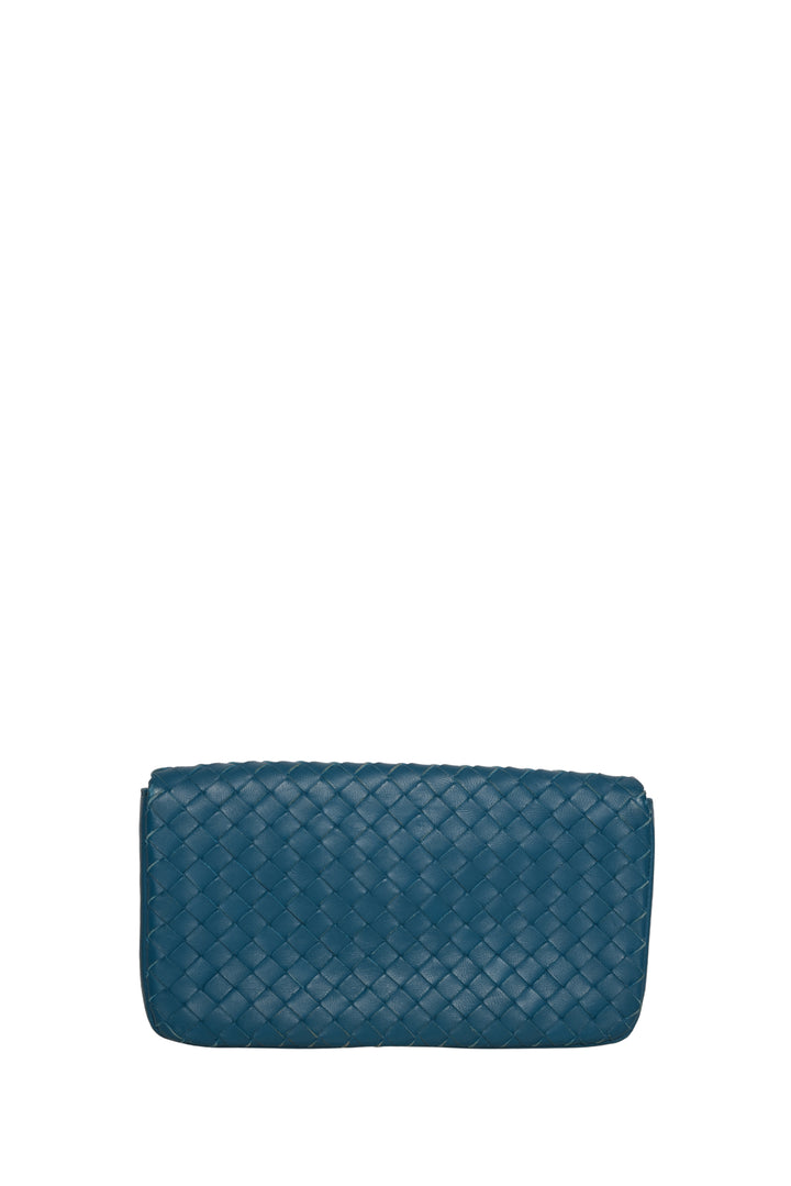 Bottega Veneta 2010 Intrecciato Turnlock Wallet Clutch