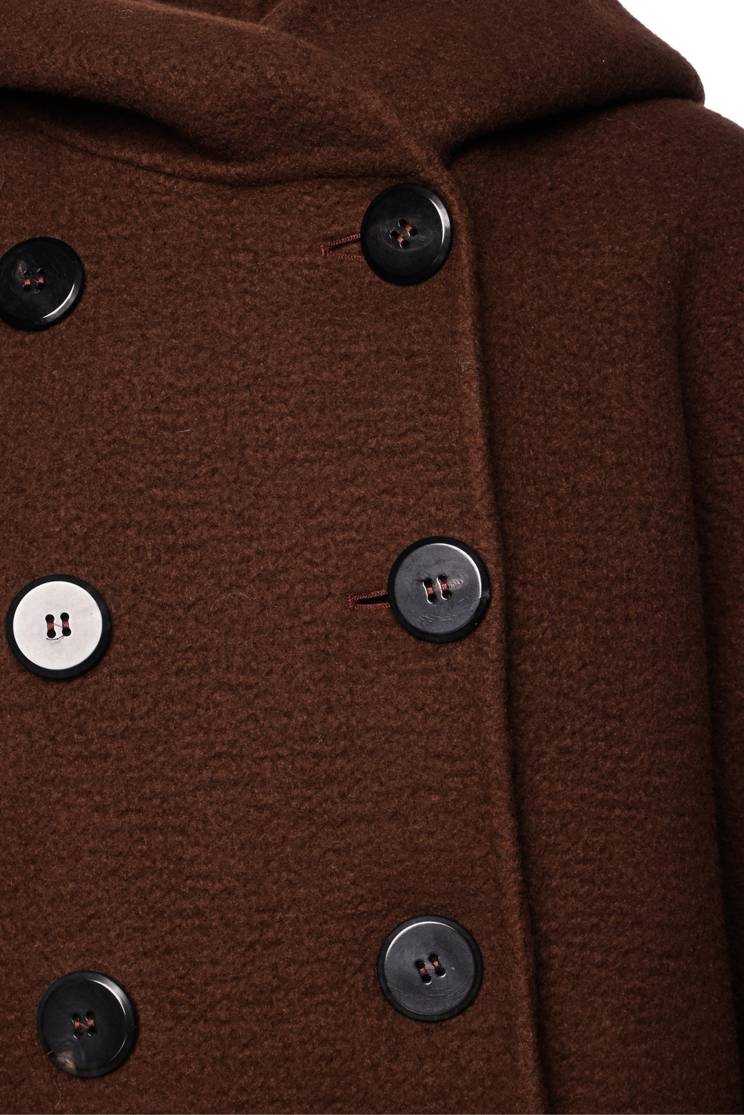 Max Mara Atelier Size 4 2021 Sierra Cashmere Hooded Coat