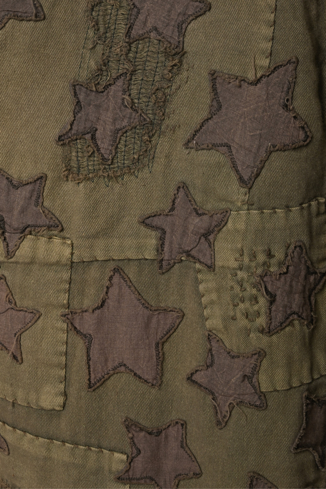 Magnolia Pearl Size OS Star Applique Miner Pants