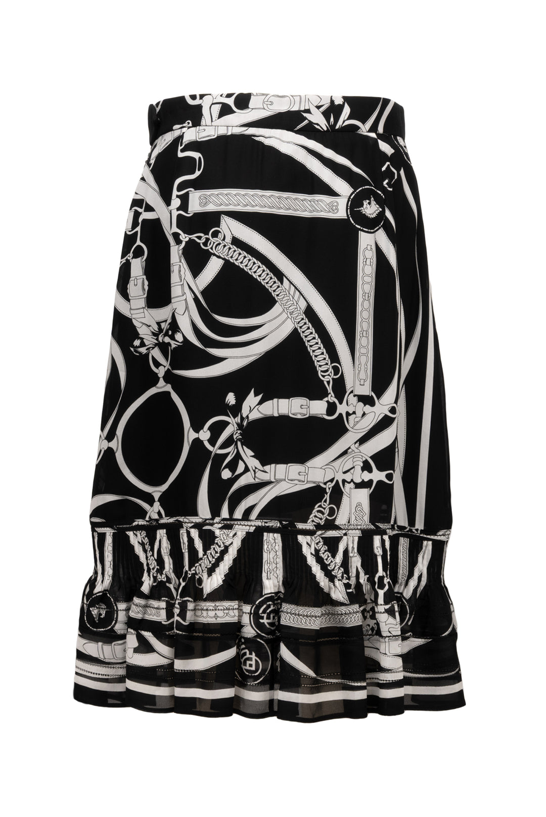 Hermes Size 40 "Promenade du Matin Remix" Skirt