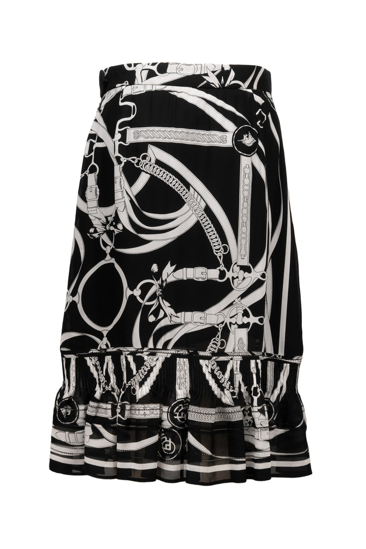 Hermes Size 40 "Promenade du Matin Remix" Skirt