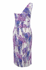 Dolce & Gabbana Size 42 Cady + Silk Bustier Dress