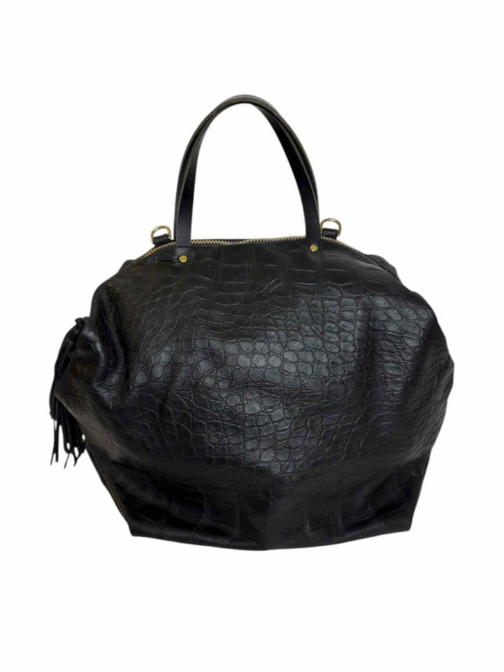 Custom Croc Embossed Leather Purse