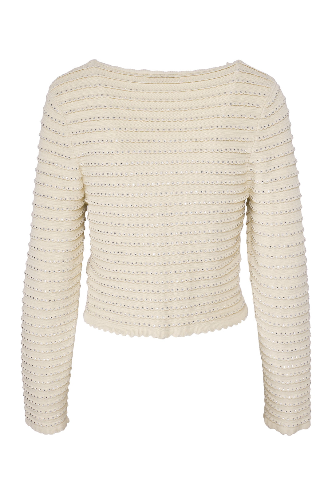 Sandro Size 3 Rhinestone Embellished Cardigan