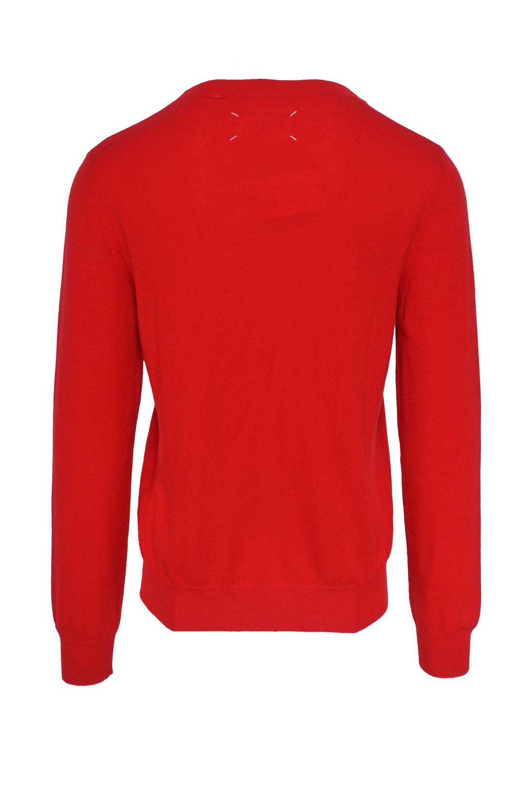 Maison Margiela Size L Men's Distressed Wool Crewneck Sweater