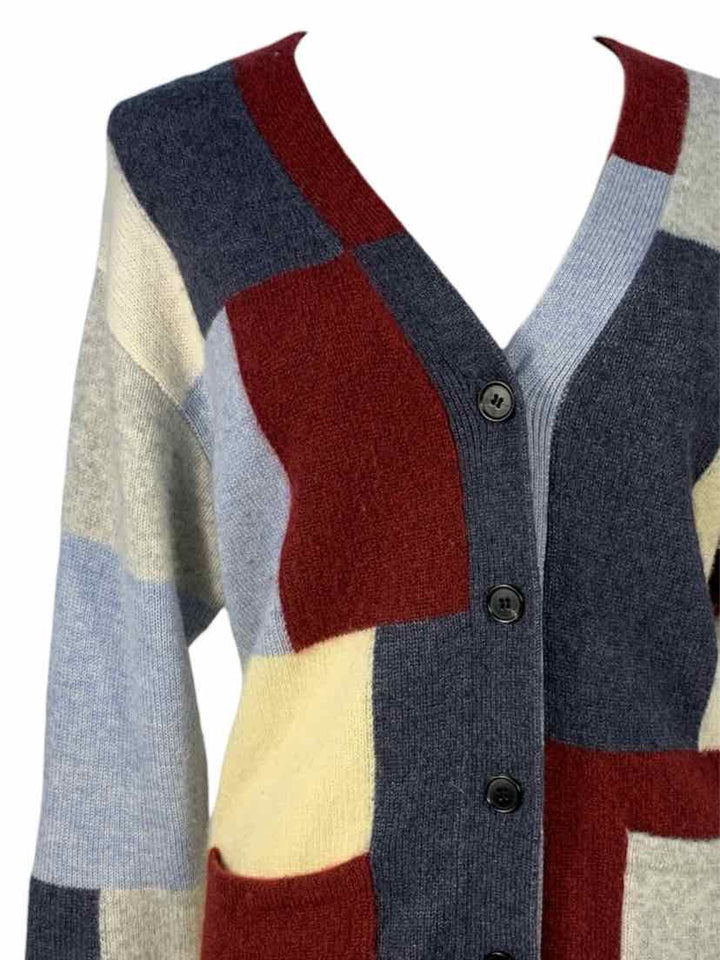 Adam Lippes Size L Cashmere Blend Cardigan