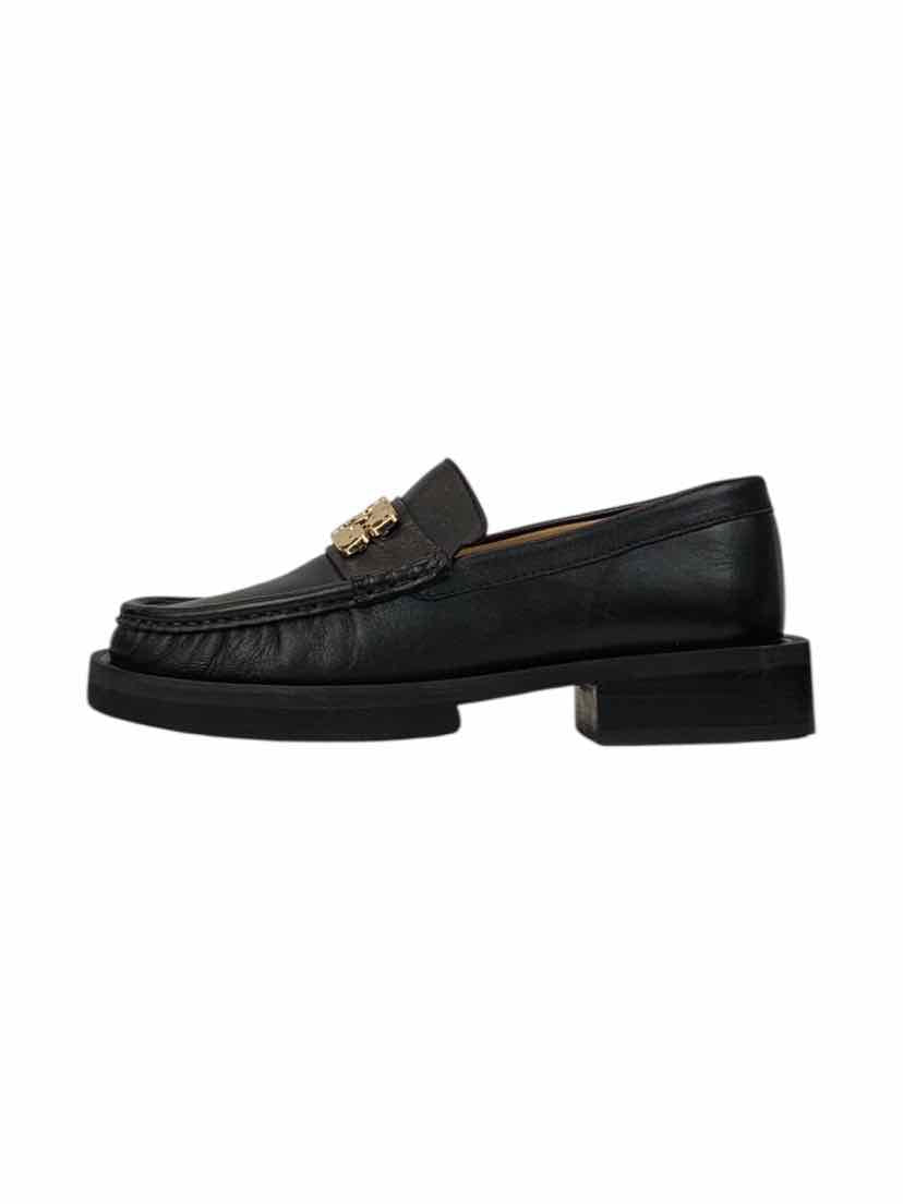 Ganni Size 36 Logo Loafers