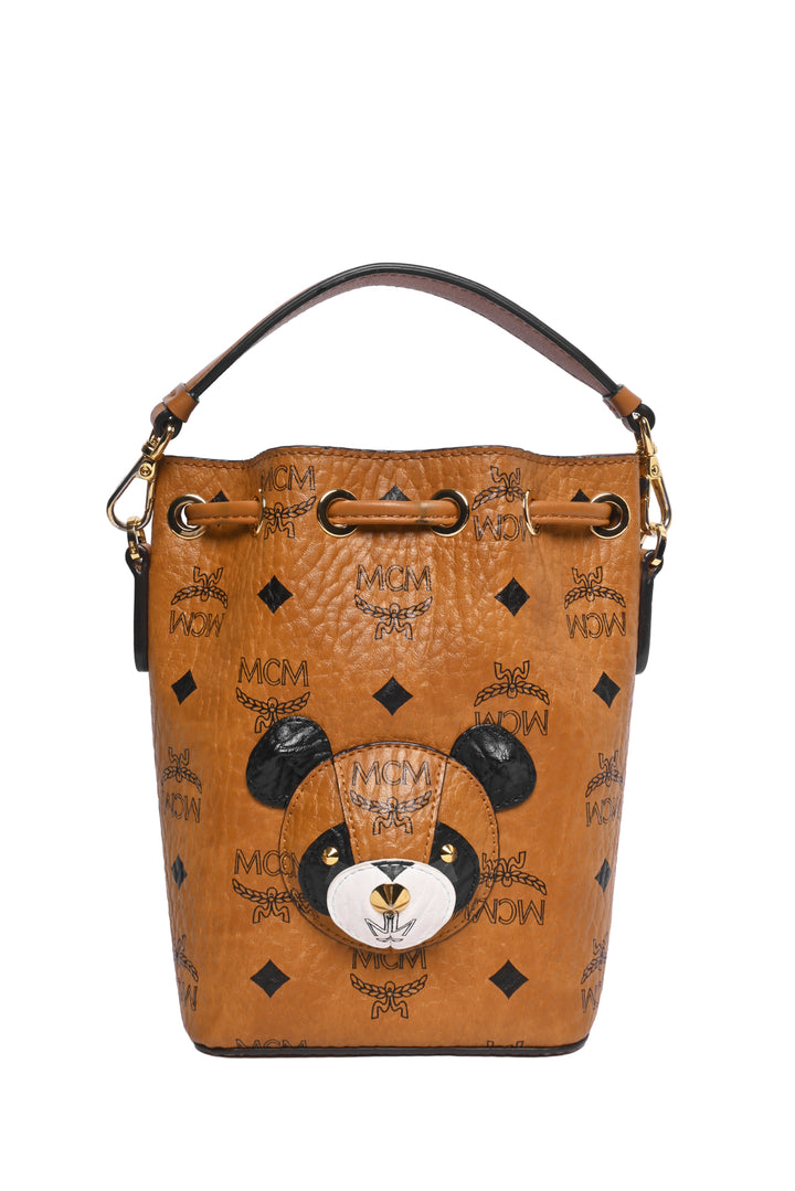 MCM Bear Bucket Bag